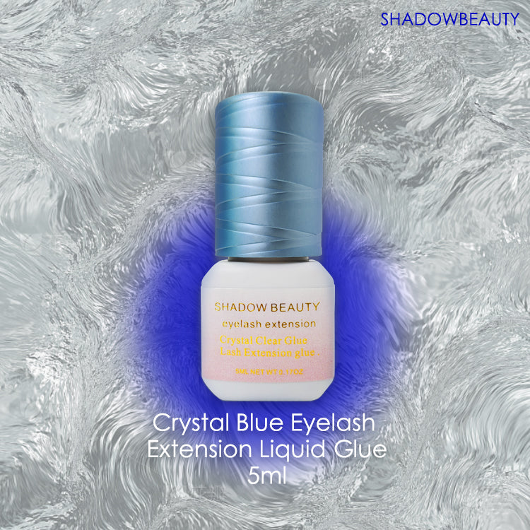 Crystal Blue Eyelash Extension Liquid Glue 5ml